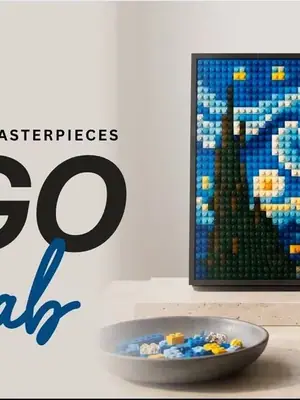 Lego Art Lab poster