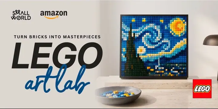 Lego Art Lab poster
