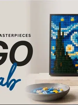 Lego Art Lab poster