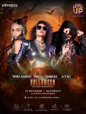 Level Up Halloween poster