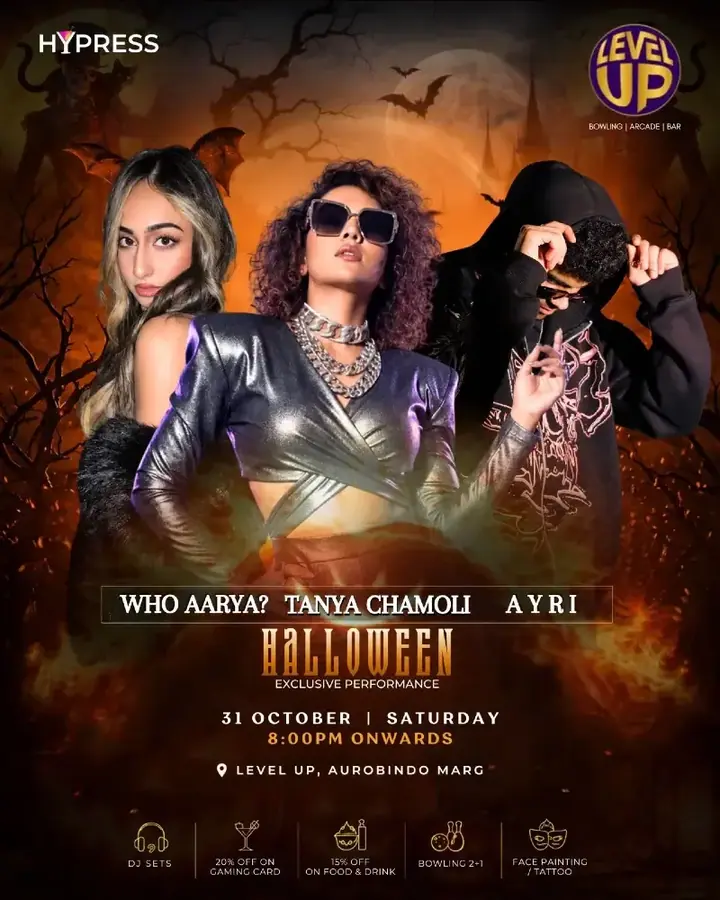 Level Up Halloween poster