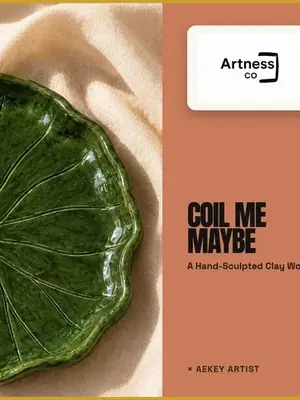 Lily Pad Ceramics Dish Workshop by ArtnessCo poster
