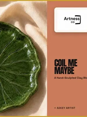 Lily Pad Ceramics Dish Workshop by ArtnessCo poster
