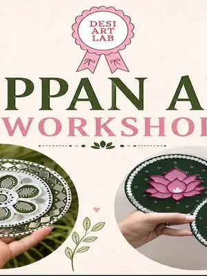 Lippan Art Workshop poster
