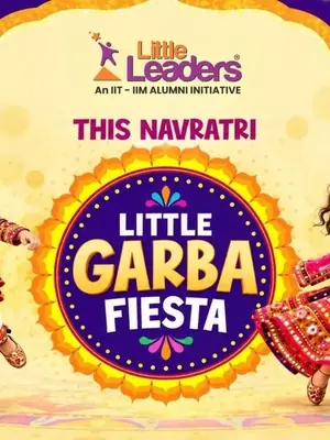 Little Leaders Kids Dandiya Night Utsav poster