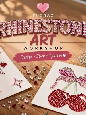 Little Things Bedazzling Workshop poster
