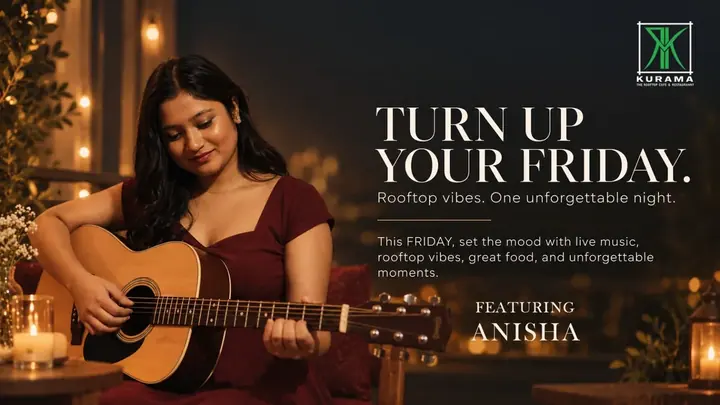 Live Music ft. Anisha poster