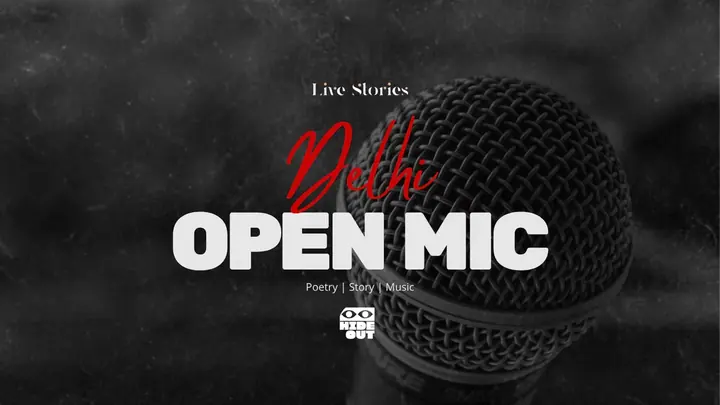 Live Stories - Delhi Open Mic poster