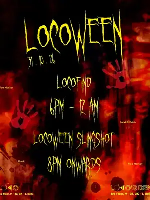 Locooween 2026 poster