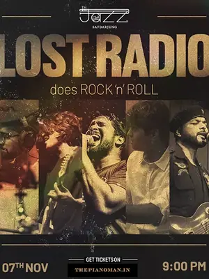 Lost Radio does Rock n Roll poster