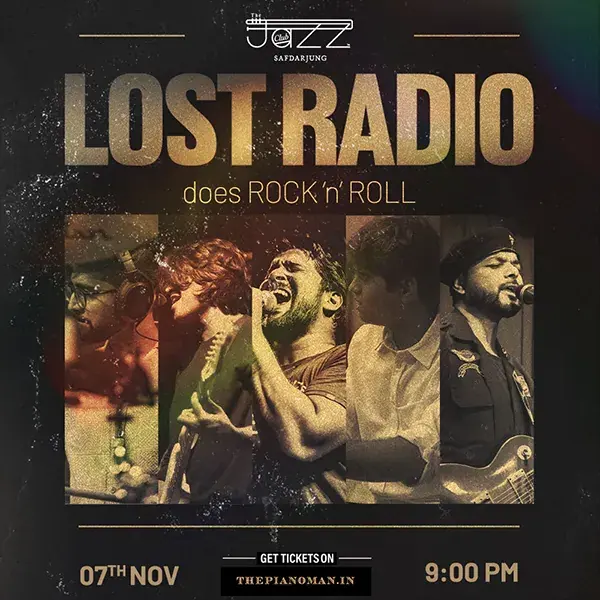 Lost Radio does Rock n Roll poster