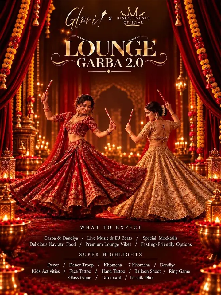 Lounge Garba 2.0 poster