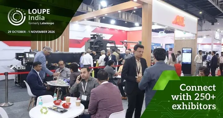 LOUPE INDIA 2026 (formerly Labelexpo India) poster