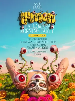 LUMEN: Halloween Morning Party ft Elektraa, Extended Drop poster
