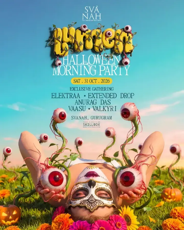 LUMEN: Halloween Morning Party ft Elektraa, Extended Drop poster