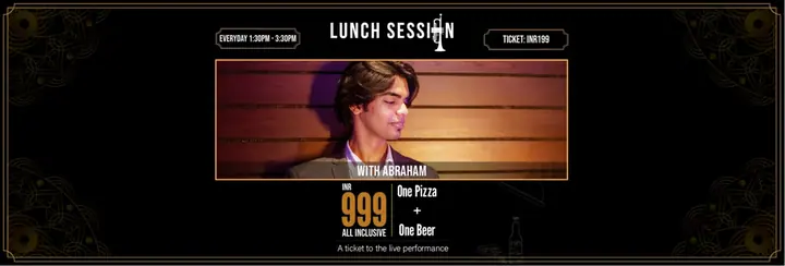 Lunch Sessions with Abraham poster