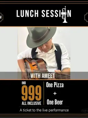 Lunch Sessions with Ameet poster