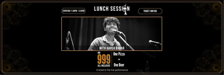 Lunch Sessions with Harsh Barar poster
