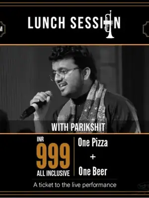 Lunch Sessions with Parikshit poster
