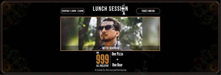 Lunch Sessions with Raghav poster