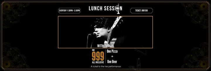 Lunch Sessions with Tushar poster