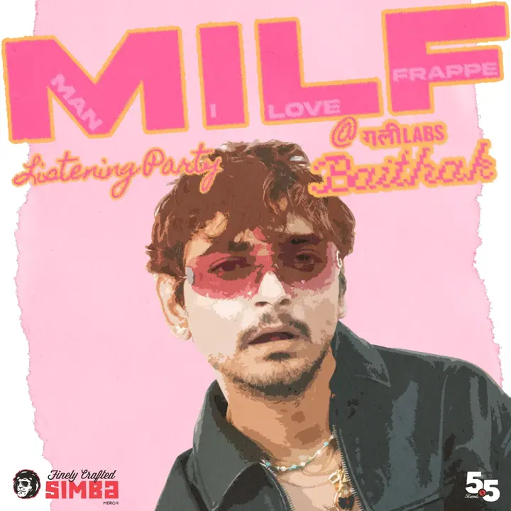 M.I.L.F Listening Party - Frappe Ash poster