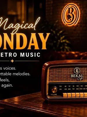 Magical Monday feat. Retro Music poster