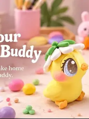 Make Your Own Clay Buddy poster