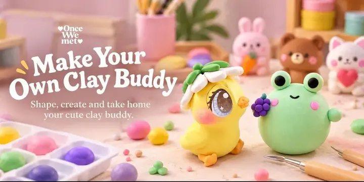 Make Your Own Clay Buddy poster