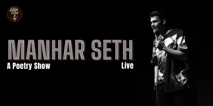 Manhar Seth Live: A Poetry Show poster