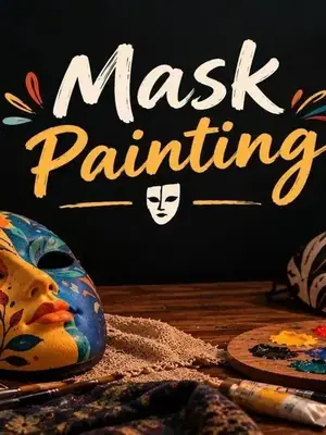 Mask Painting poster