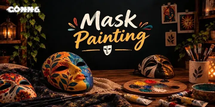 Mask Painting poster