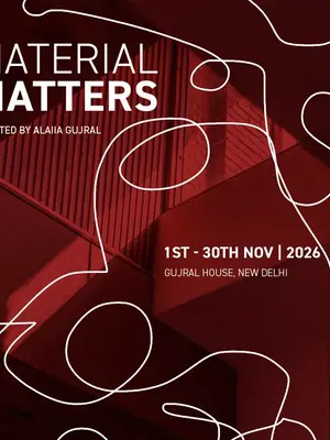 Material Matters | Gujral House poster