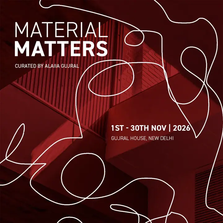 Material Matters | Gujral House poster