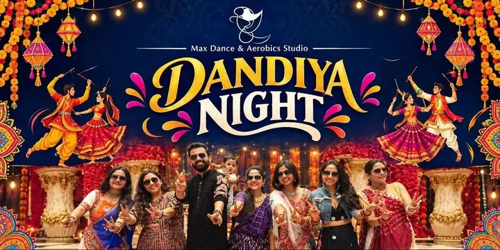 Max Dandiya Night 3.0 poster