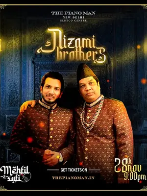 Mehfil-e-Sufi with Nizami Brothers poster
