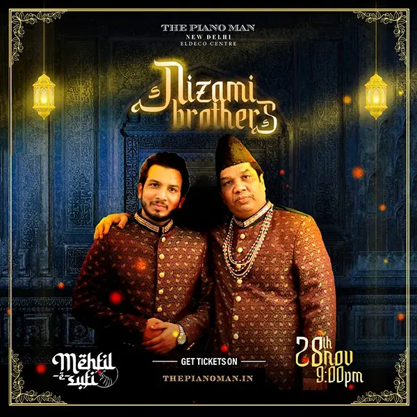 Mehfil-e-Sufi with Nizami Brothers poster