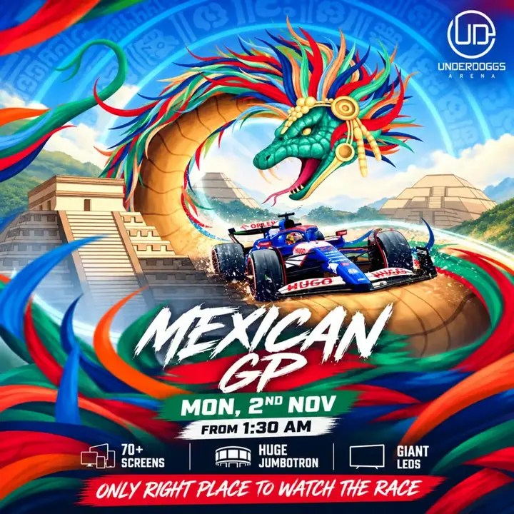 Mexican GP Live Screening poster