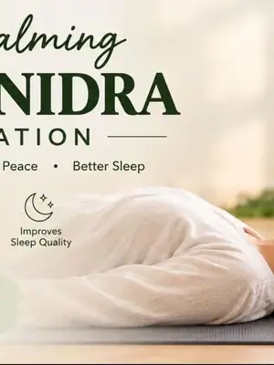 Mind Calming Yoga Nidra Meditation poster