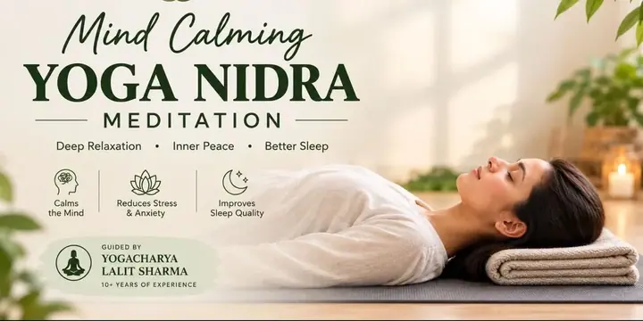Mind Calming Yoga Nidra Meditation poster