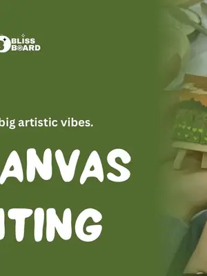 Mini Canvas Painting Workshop poster