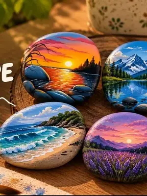 Mini Landscape Stones poster