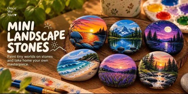 Mini Landscape Stones poster