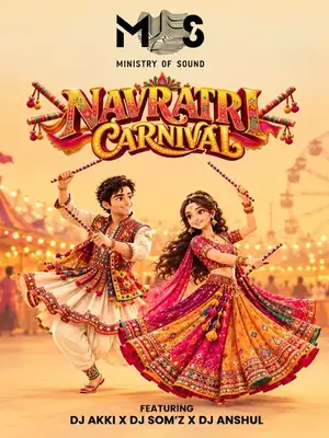 Ministry of Sound Navratri Carnival poster