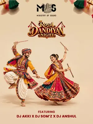 Ministry of Sound Royal Dandiya Night poster