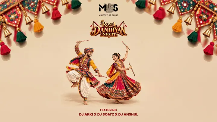 Ministry of Sound Royal Dandiya Night poster