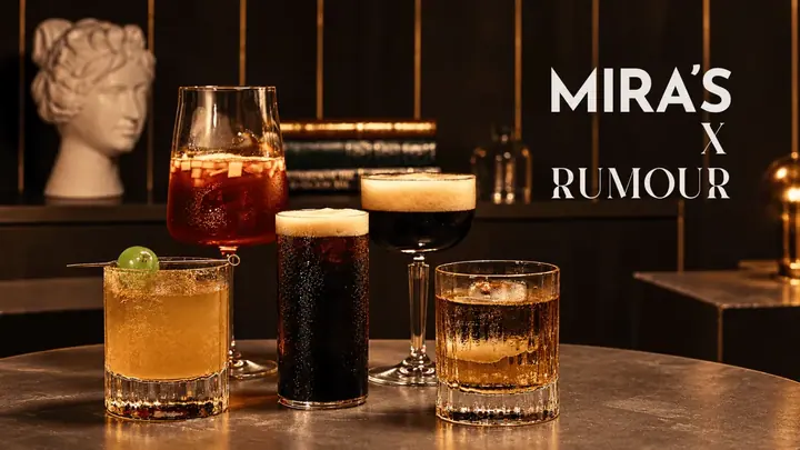 Mira's X Rumour: Coffee Cocktails poster