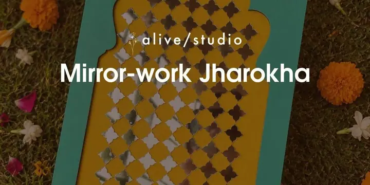 Mirror Work Jharokha Workshop poster