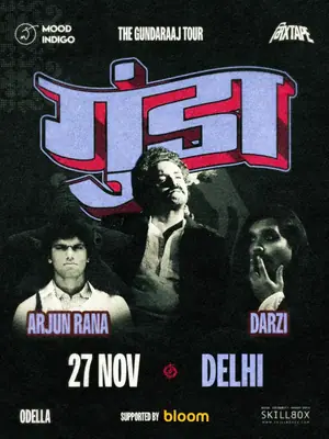 Mixtape presents The Gundaraaj Tour poster