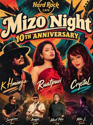 Mizo Night 2026 - 10th Anniversary poster